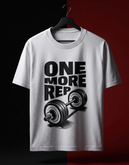 One More Rep Classic Crew T-Shirt | Gym Workout  Tee | Unisex Fitness Streetwear | OpsMind